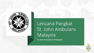 Lencana Pangkat St John Ambulans Malaysia St John Ambulance of Malaysia Rank Insignia [upl. by Strohben457]