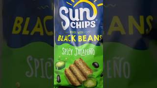 SunChips made with black beans spicy jalapeño sunchips spicyjalapeno sospicy delicious crunchy [upl. by Kwabena]