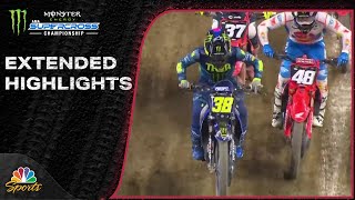 Supercross 2024 EXTENDED HIGHLIGHTS Round 10 in Indianapolis  31624  Motorsports on NBC [upl. by Vicky316]