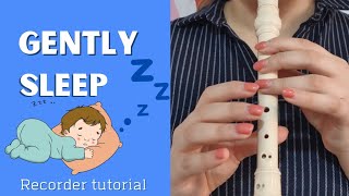 How to play easy songs with recorder  recorder tutorial [upl. by Eesdnyl758]