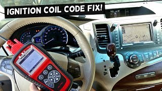 HOW TO FIX CODES P0351 P0352 P0353 P0354 P0355 P0356 P0357 P0358 IGNITION COIL PROBLEM [upl. by Alyda655]