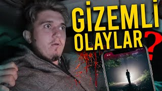 GECE İLGİNÇ UYGULAMAYI DENEDİM   gizemli olaylar [upl. by Griggs]