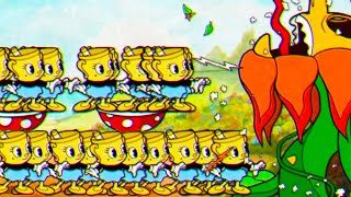 Cuphead  DLC  All Bosses with Ms Chalice Army [upl. by Naggem713]