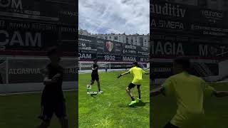 Ronaldos Son Training for Euro 2032 best shorts viralvideo fifa goat ronaldo futbol [upl. by Ozkum168]