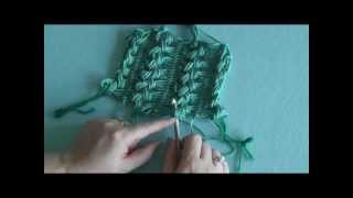 How To Hairpin Lace  Finishing Ends with Tassles Part 5 [upl. by Sibbie]