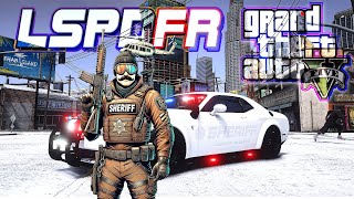 Criminal Goes Undercover as Sheriff in GTA V [upl. by Lewin421]