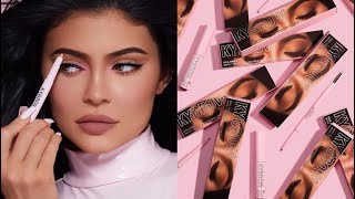 Kylie Jenner  Ariel Doing My Eyebrows Using The KyBROW Collection [upl. by Piefer958]