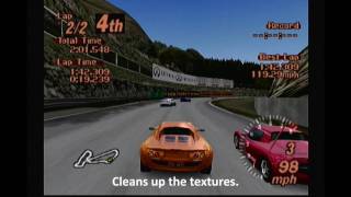 Lets Play Gran Turismo 2 Bleemcast on Dreamcast HD [upl. by Ahso386]