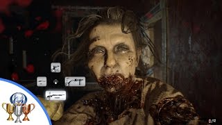 Resident Evil 7 Back Off Mrs B Trophy Guide  Fight Off Marguerite While She Wanders The Old House [upl. by Moreland]