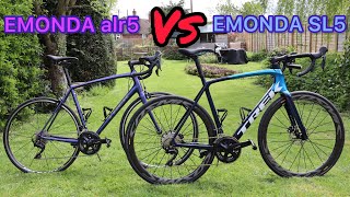 Trek Emonda ALR5 Vs Trek Emonda SL5  Aluminium Vs Carbon  Which one would I buy [upl. by Ahsaele]