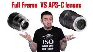 APSC vs Full Frame lenses  What lenses can you use on which bodies [upl. by Airekal407]