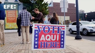 Colégios eleitorais começam a abrir nos EUA para disputa entre Trump e Kamala [upl. by Urian371]