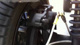 MACSBOOST GSXR Golf Cart Big Hydraulic Brake System [upl. by Ahsias]