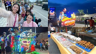 Simple Life In The Philippines 🇵🇭 Electric Masskara Float Parade 2024  Bacolod City [upl. by Eerahs]