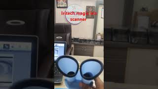 iritech magic dual iris scanner working in windows 10 [upl. by Mayman]