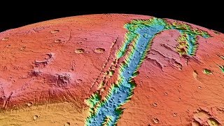 Valles Marineris  The Largest Canyon on Mars [upl. by Ahon]