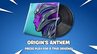 Fortnite  ORIGINS ANTHEM Music Pack  v2000 Season 2 [upl. by Nosiram]