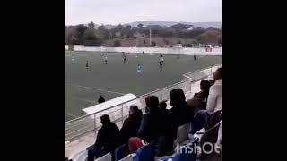 Golo acrobático de Vasco Gonçalves na goleada do Guiense em Pedrogão Grande para a Taça Distrital [upl. by Ecinad]