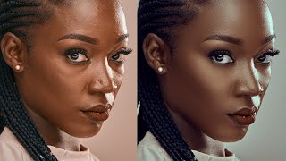 HighEnd Skin Retouching Beginner Photoshop Tutorial 10 Minutes  Frequency Separation [upl. by Onairelav]