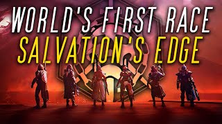 Destiny 2  SALVATIONS EDGE WORLDS FIRST RACE RAID ZONE HOSTED BY cbgray amp evanf1997 [upl. by Heins]