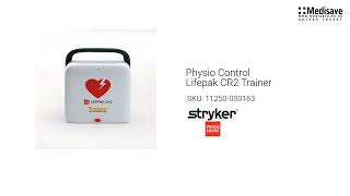 Physio Control Lifepak CR2 Trainer 11250 000163 [upl. by Eidnas]