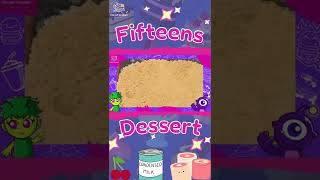 Kids Cooking  Fifteens Dessert shorts [upl. by Hessney698]