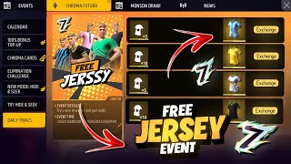 Free Jersey Exchange Event Free Fire  New Event Free Fire Bangladesh Server  Free Fire New Event [upl. by Jehanna561]