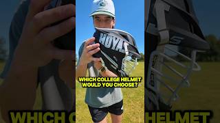 Which college lacrosse helmet would you choose 👀 lacrosse [upl. by Bainbridge]