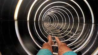 Water Tube Slide POV at Terme Olimia  Family Fun [upl. by Anyak]