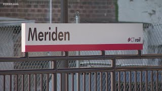 Woman violently assaulted choked at Meriden Train Station residents react [upl. by Bing876]