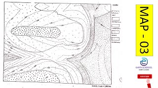 Geological map profile and cross section Map 3 [upl. by Gennifer226]