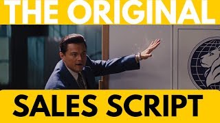 The Wolf of Wall Street  motivation  best sales pitch video rare original script [upl. by Abeu]