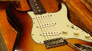 Norman Harris Finds And Opens A Rare Vintage Fender Slab Board Stratocaster  1960  Serial 51869 [upl. by John]