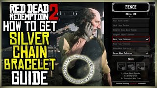 HOW TO GET THE SILVER CHAIN BRACELET FOR THE BEAR CLAW TALISMAN  RED DEAD REDEMPTION 2 [upl. by Laekim]