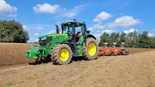 Orka pod rzepak 2023  Opinia o John Deere 6150M po latach [upl. by Heddie]