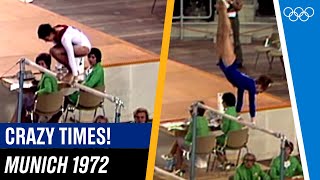 Gymnastics in the 1970s was INSANE Munich1972 [upl. by Tatman]