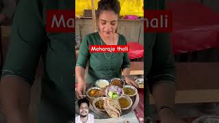 Special Maharaja thali  didi ka khana streetfood food foodie panipurithalistreetmomo mofism [upl. by Oramug]