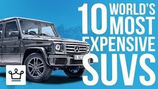 Top 10 Most Expensive SUVs In The World [upl. by Pilloff]