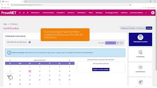 PreveNET – menú Certificados [upl. by Onirefes]