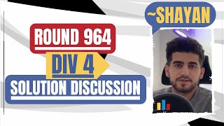 Codeforces Round 964 Div 4  Solution Discussion [upl. by Shauna]