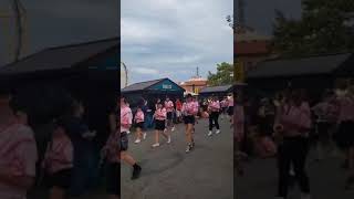 Springdale Marching Band performs the James Bond theme at the 2023 Kennywood Fall Fantasy Parade [upl. by Mcquillin]