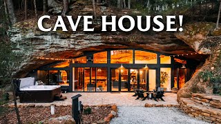 2024 Worlds Most Unique Airbnb Cave House Full Tour amazing interior [upl. by North]