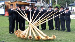 Alphorn Festival Nendaz Switzerland 2011 [upl. by Lexerd]