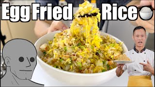 Following instructions from Uncle Wang Egg Fried Rice [upl. by Nnaesor164]