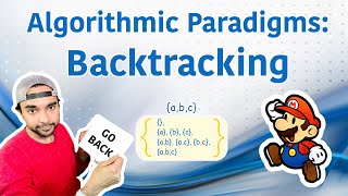 Backtracking made easy  Algorithmic Paradigms  Real life example  Study Algorithms [upl. by Terencio]