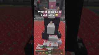 Build Battle on the Hive is Crazy gaming funny videogames minecraft fyp shorts viralvideo [upl. by Merline340]