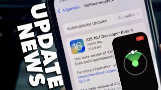 iOS 161 BETA 4 ist da und peilt die Satelliten an US only  APPLE Update NEWS [upl. by Kenrick783]