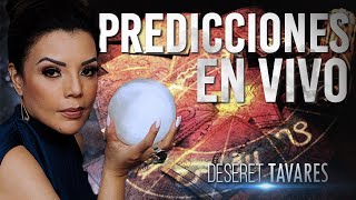 Predicciones en Vivo  Deseret Tavares [upl. by Areema116]