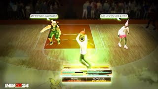 Using Dick Barnetts WACK Jumpshot NBA 2K24 [upl. by Skipton]