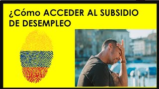 ¿COMO ACCEDER AL SUBSIDIO DE DESEMPLEOSUBSIDIO DE DESEMPLEO COLOMBIA [upl. by Pliske]